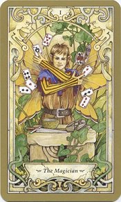 The Mystic Faerie Tarot- The Magician